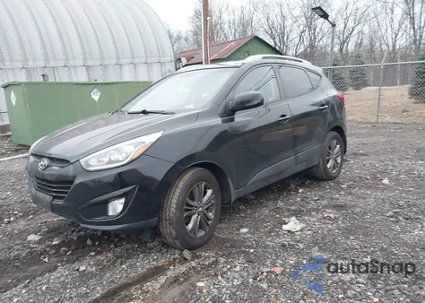 2015 Hyundai Tucson Se из США, поврежденный, VIN KM8JU3AG1FU974556